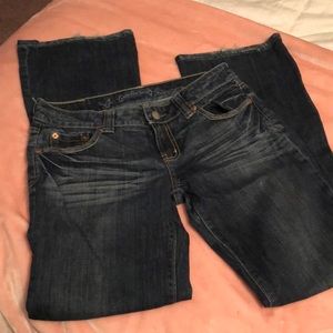 Dark Blue American Eagle Jeans